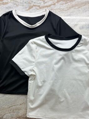 Black & White Basic Tees